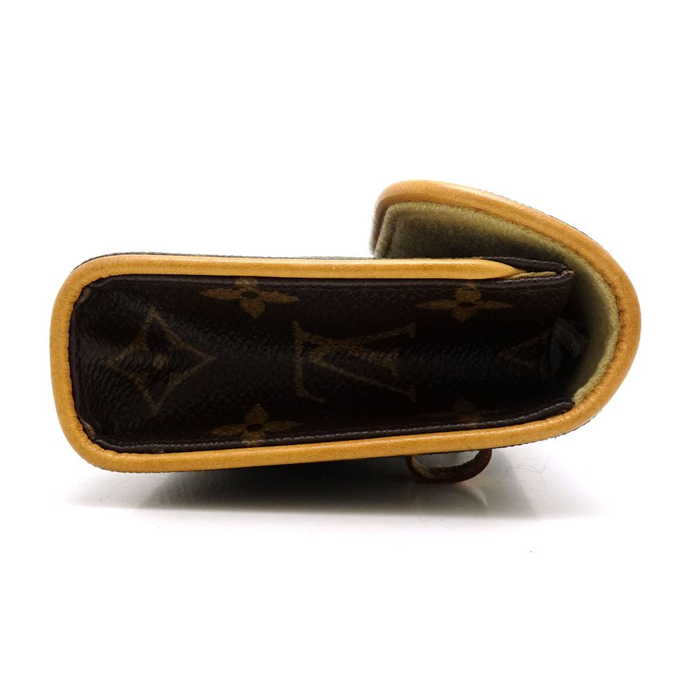 Louis Vuitton Monogram Pochette Florentine Brown