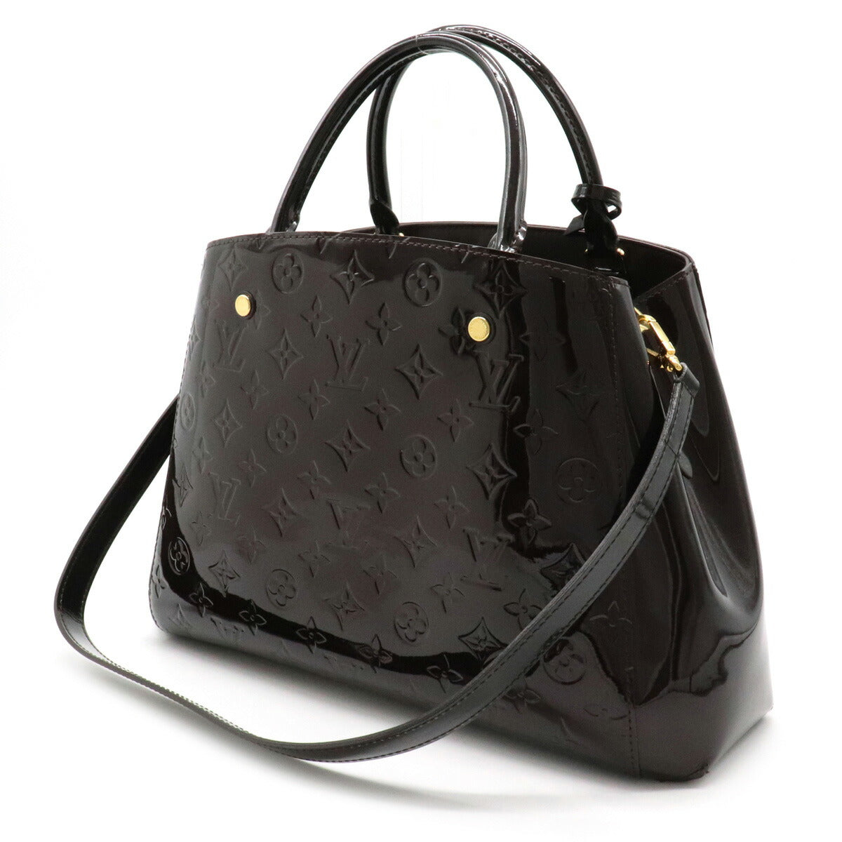 Louis Vuitton Monogram Vernis Montaigne MM Handbag 2WAY Shoulder Bag
