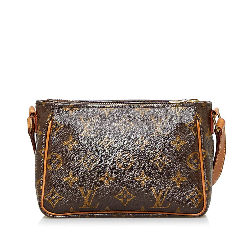 Louis Vuitton Monogram Viva Cite PM Shoulder Bag Brown