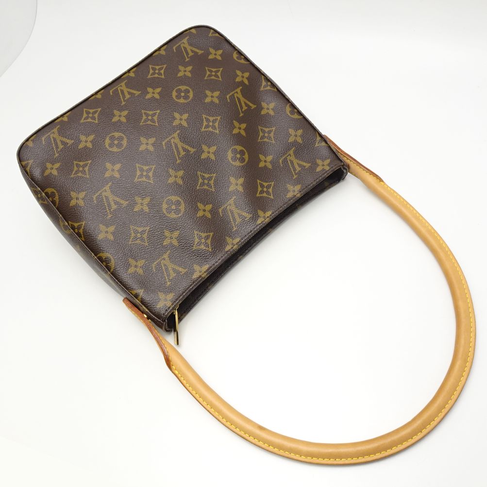 Louis Vuitton Monogram Looping MM Brown Shoulder Bag