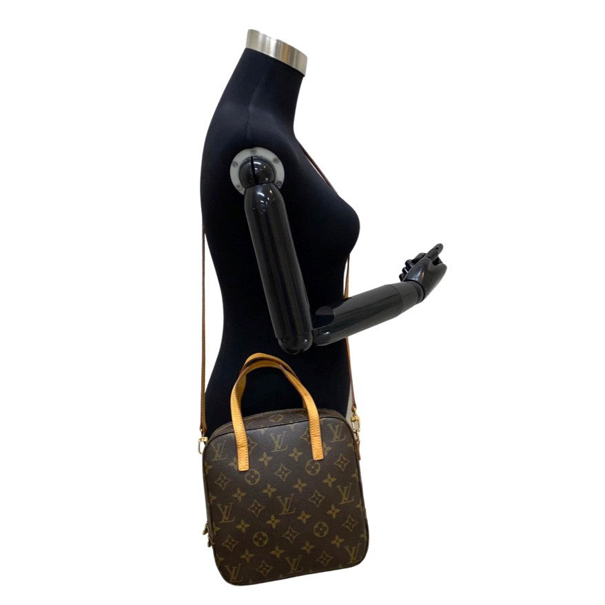 Louis Vuitton Spontini Monogram Leather Shoulder Bag Handbag
