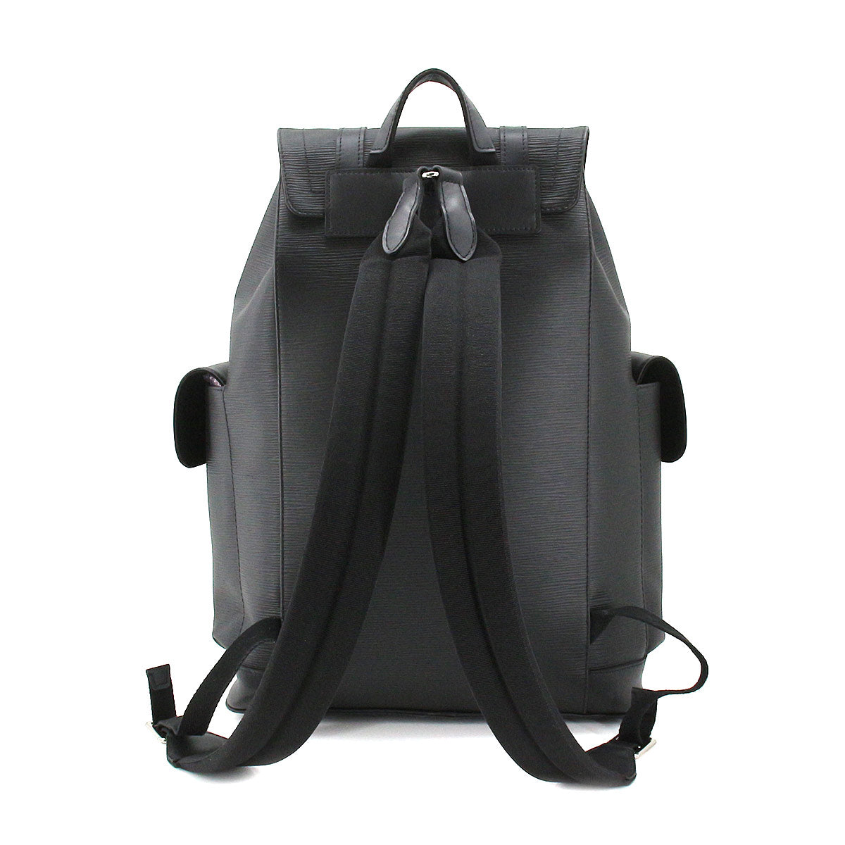 Louis Vuitton Epi Christopher PM Backpack Rucksack Leather Noir