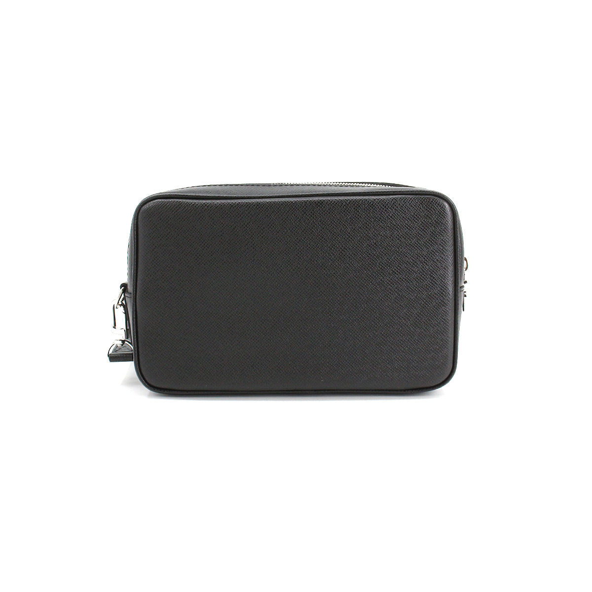Louis Vuitton Taiga Pochette Kasai Clutch Bag Leather Noir
