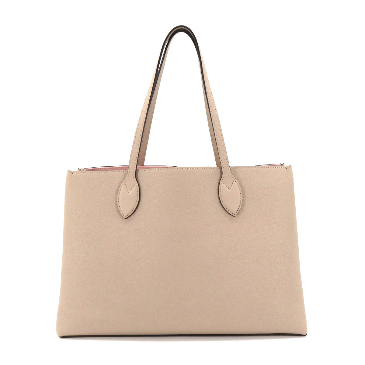 Louis Vuitton Lockme Shopper Tote Bag Leather Greige Gold Hardware