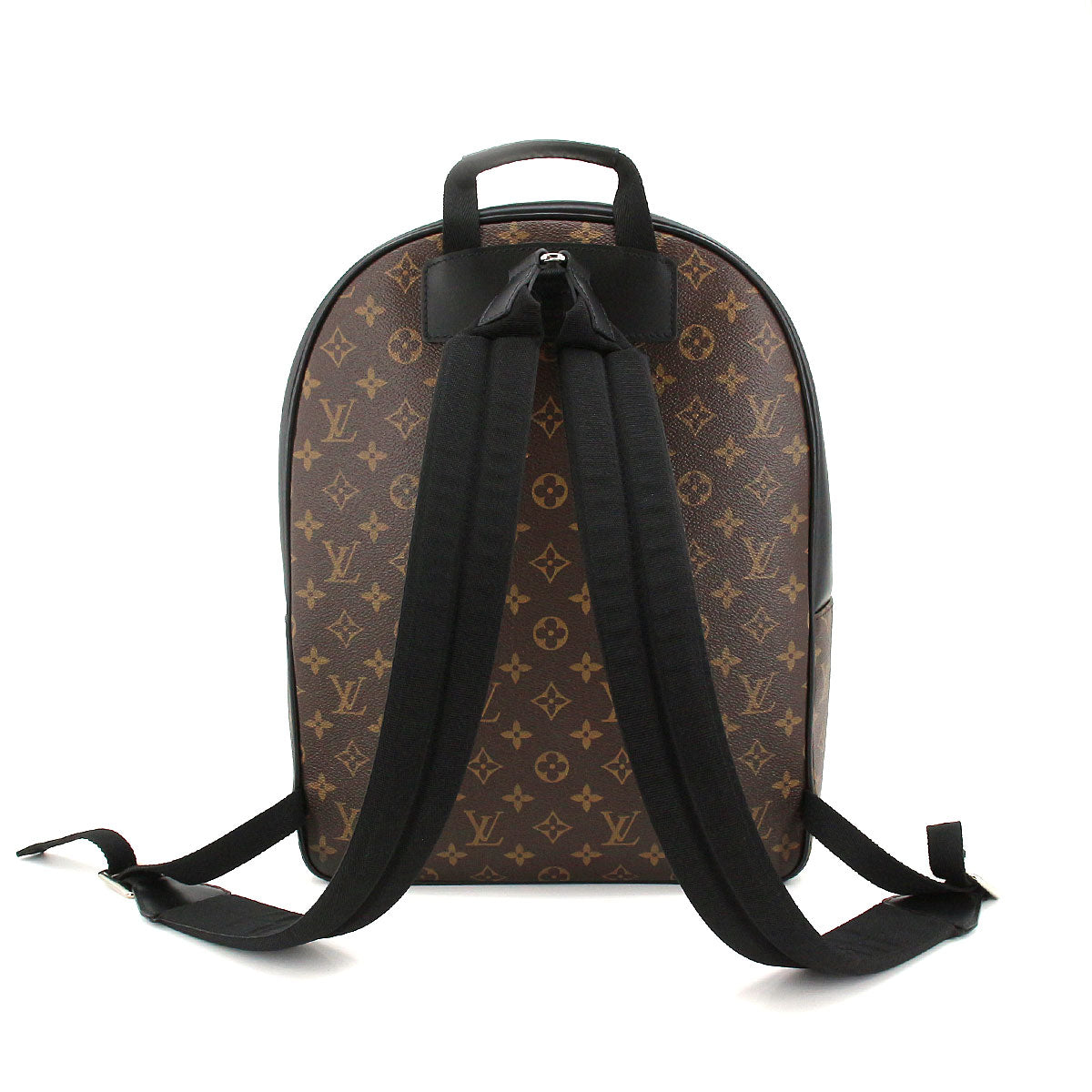 Louis Vuitton Monogram Macassar Josh Backpack Rucksack Brown Black