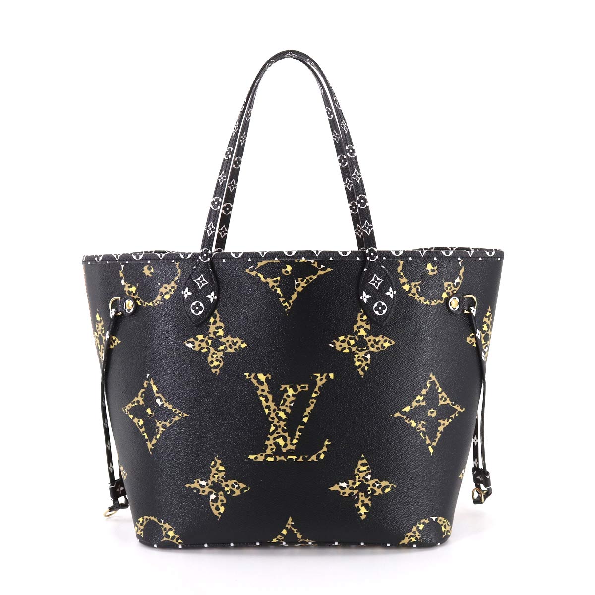 Louis Vuitton Monogram Jungle Neverfull MM Tote Bag Noir