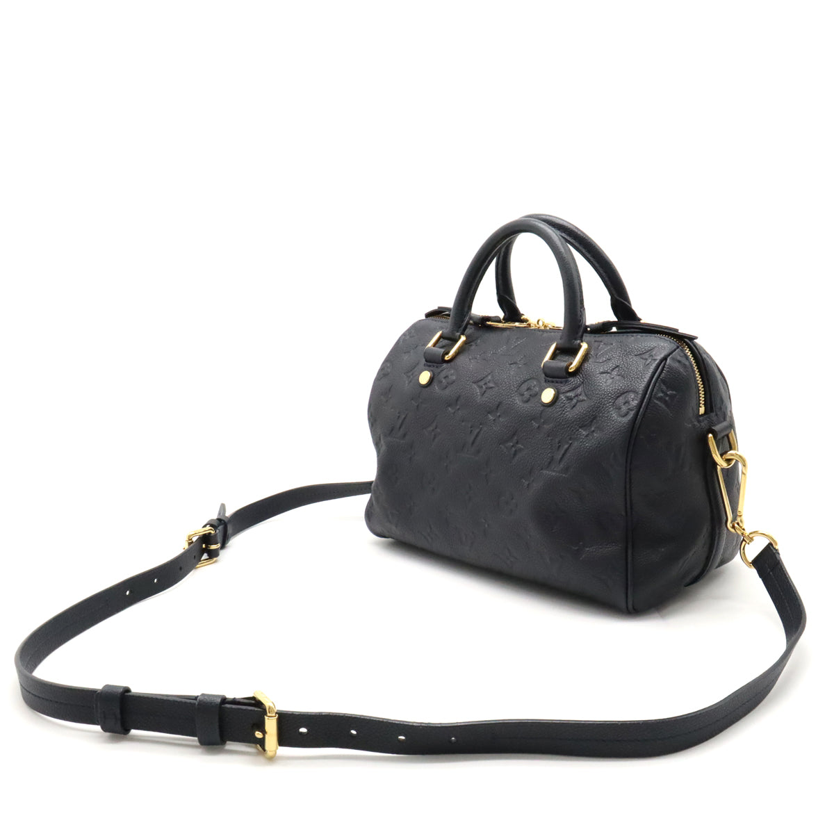 Louis Vuitton Implant Speedy Bandouliere 25 Shoulder Anfini Navy