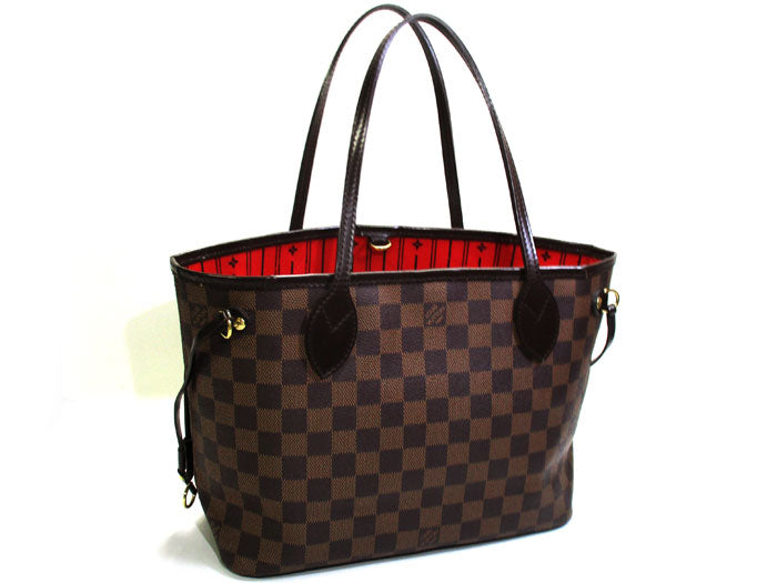 Louis Vuitton Neverfull PM Tote Bag Damier Ebene