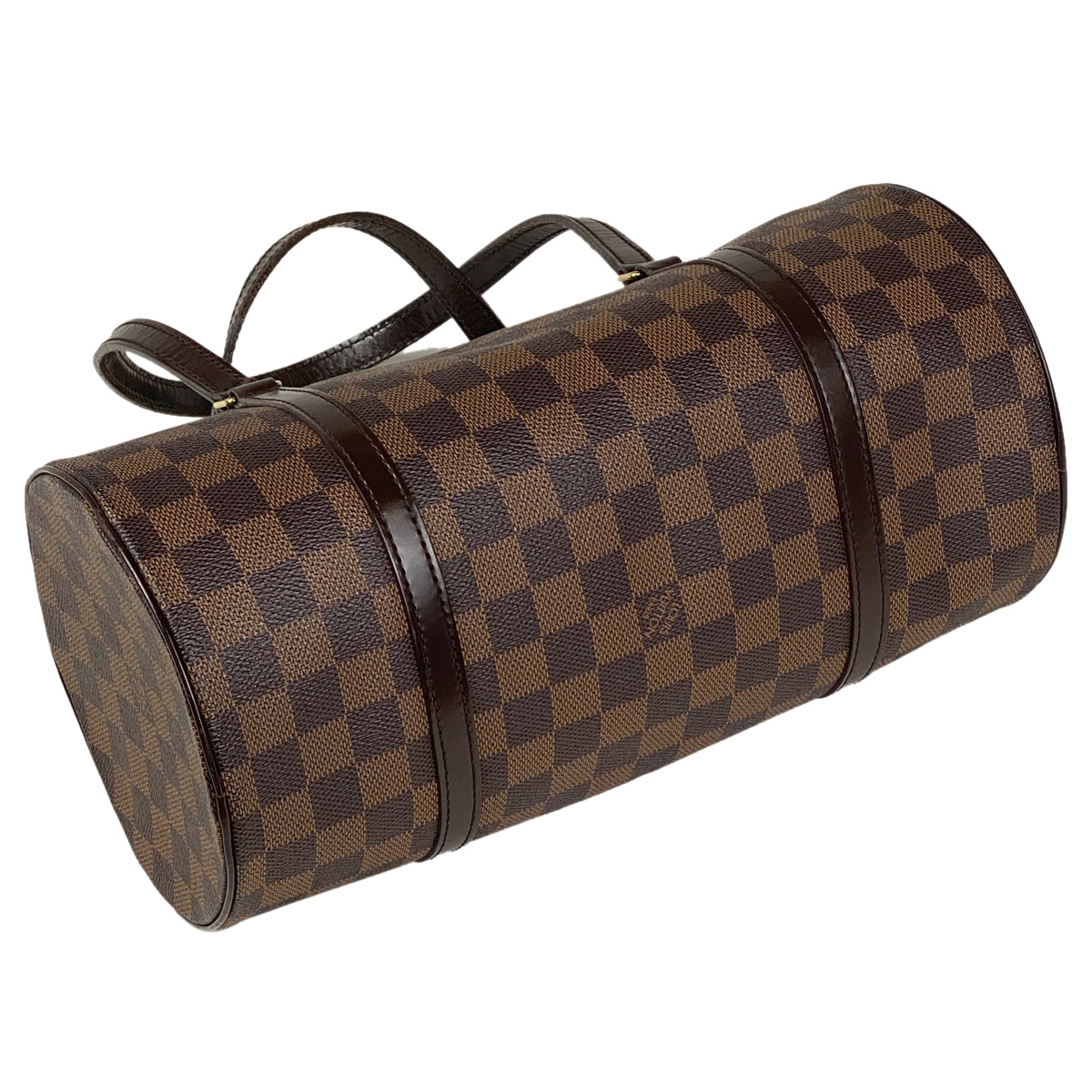 Louis Vuitton Papillon 30 Barrel Bag Cylindrical Handbag Damier