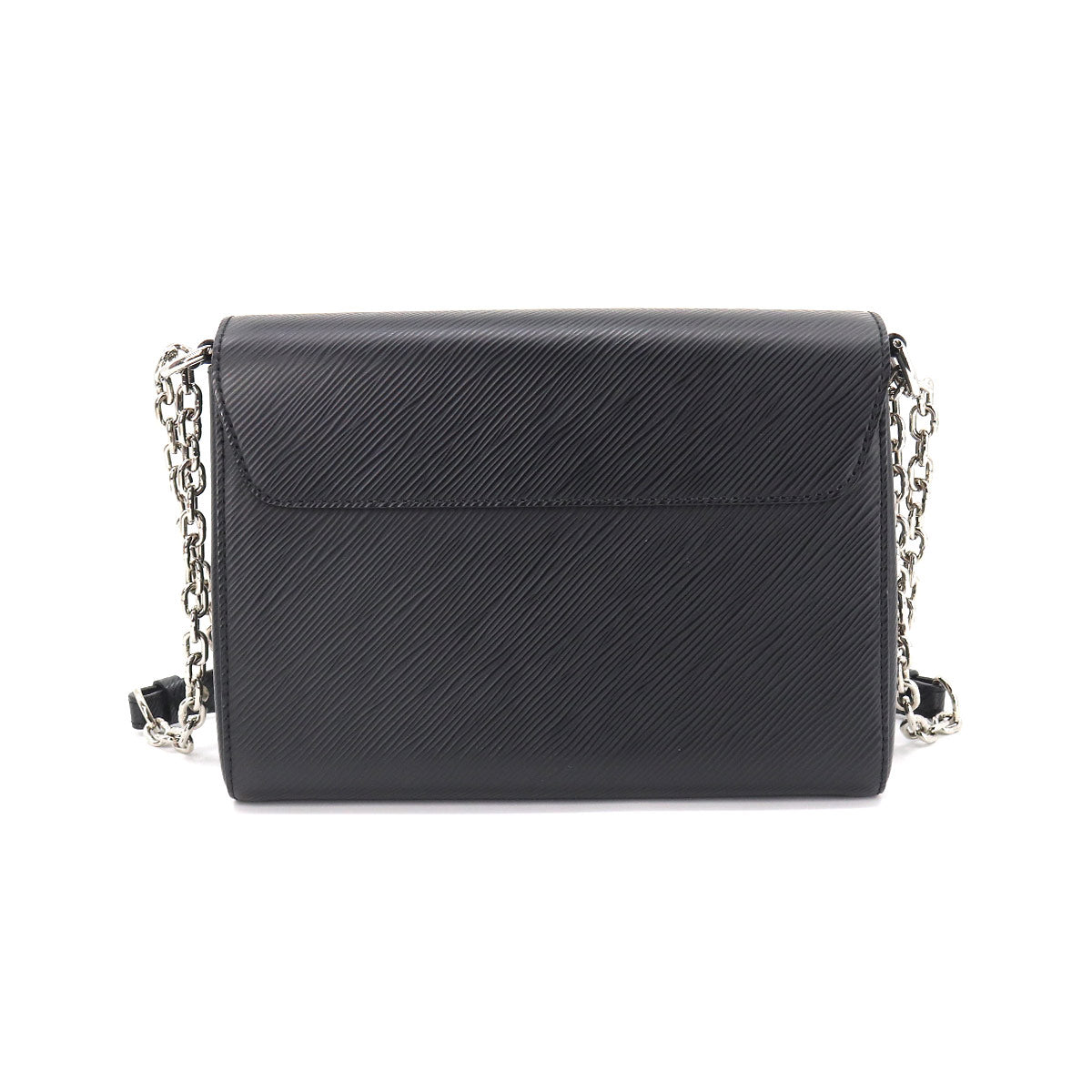 Louis Vuitton Epi Twist MM Chain Shoulder Bag Leather Noir