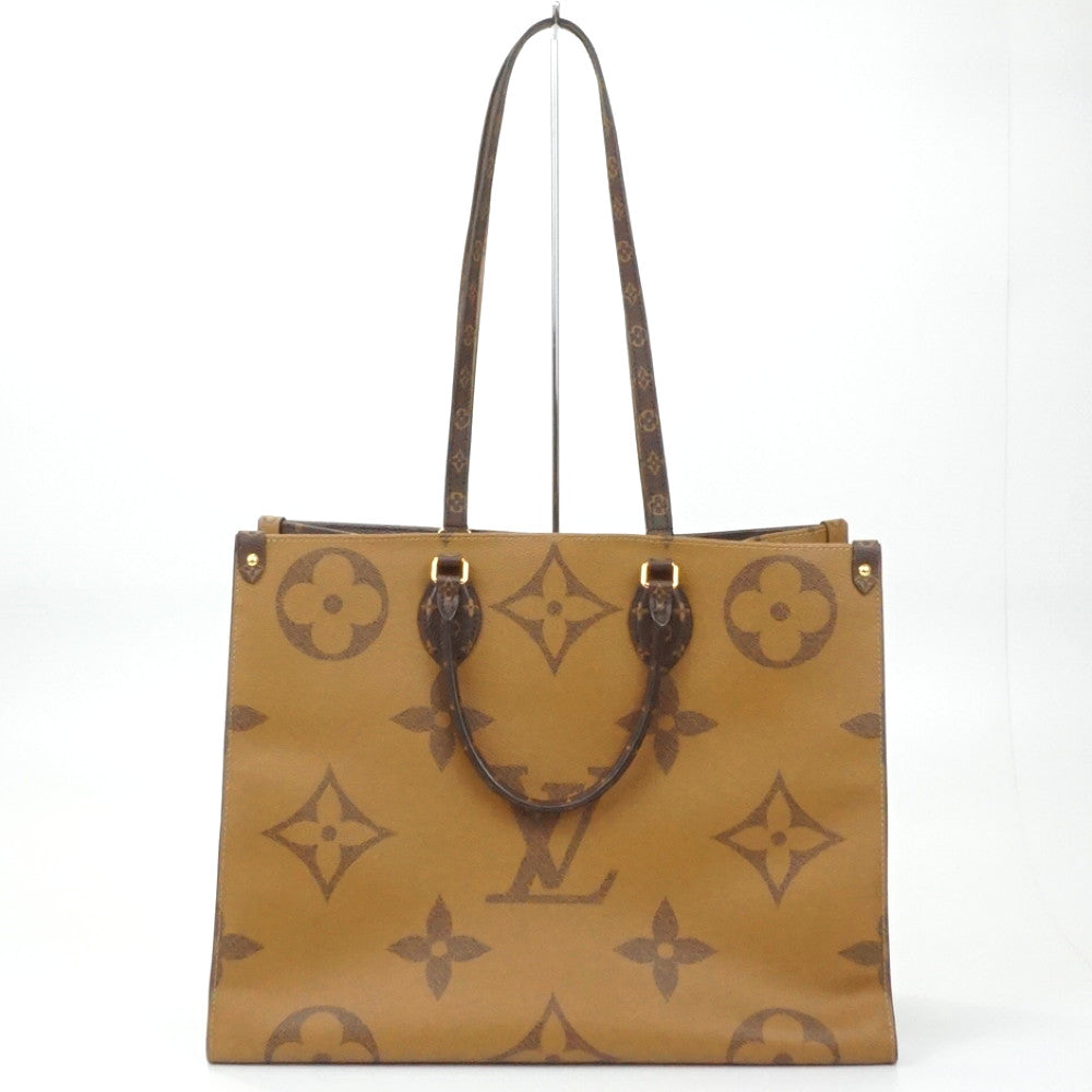 Louis Vuitton Giant On The Go GM Monogram Reverse Brown
