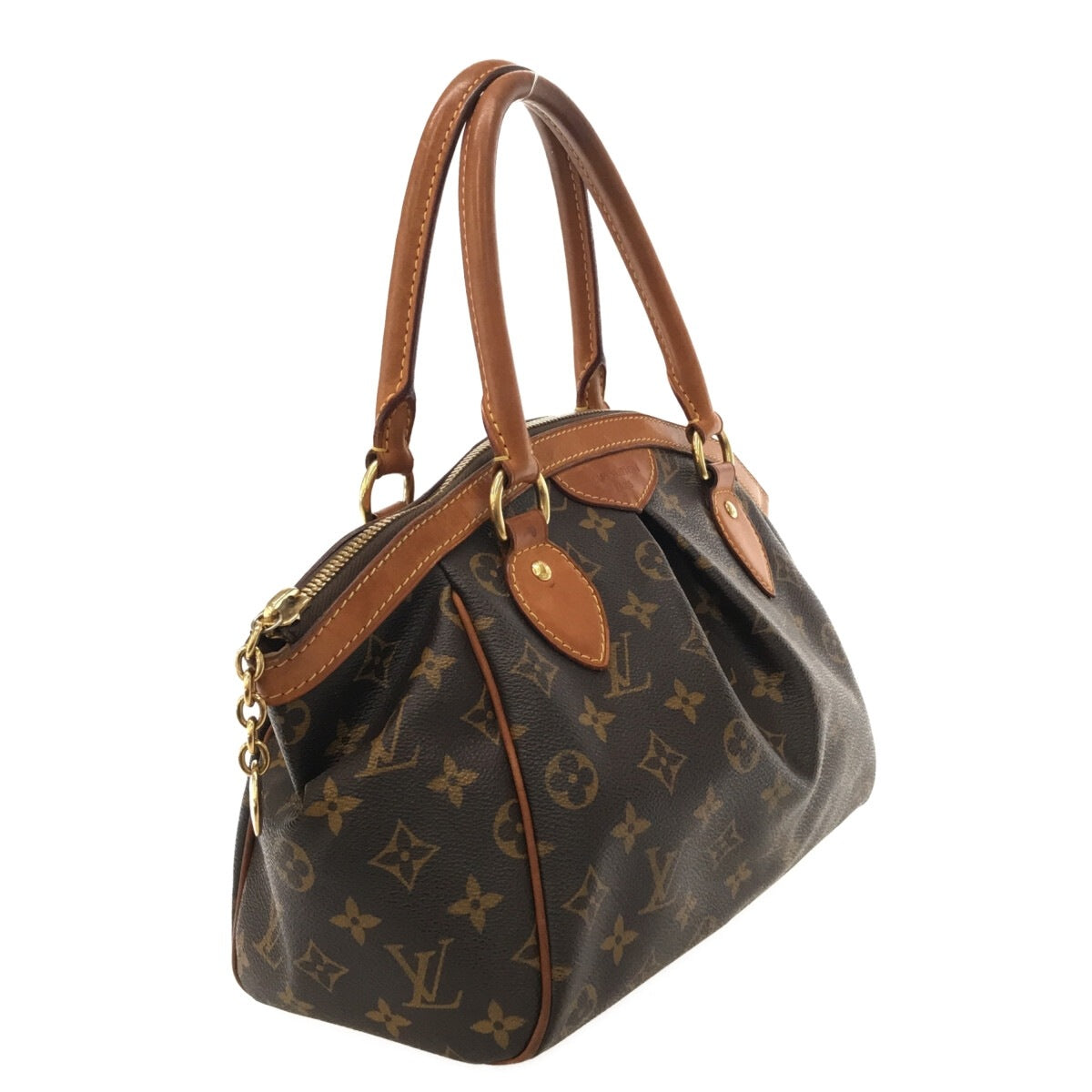 Louis Vuitton Tivoli PM Handbag Monogram Canvas