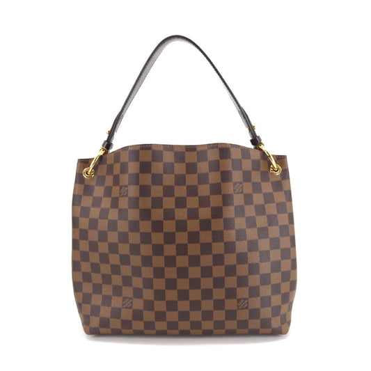 Louis Vuitton Damier Graceful PM Shoulder Bag Ebene