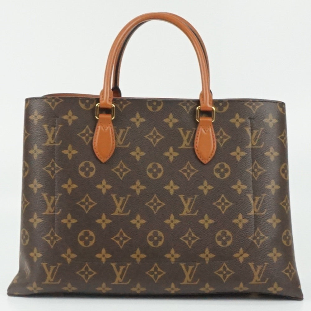 Louis Vuitton Flower Tote Monogram Canvas Brown Shoulder Bag