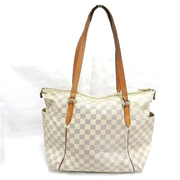 Louis Vuitton Damier Azur Totally MM Shoulder Bag Tote Bag