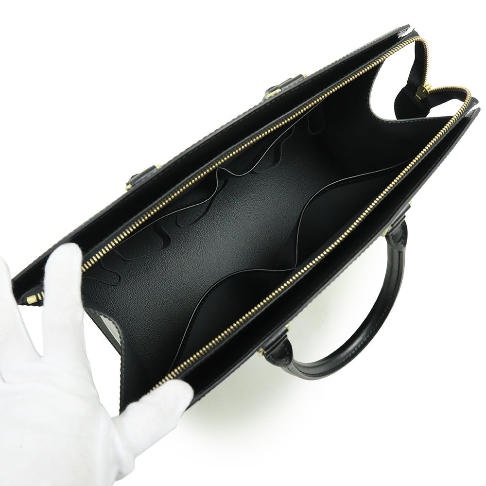 Louis Vuitton Riviera Handbag Epi Leather Noir Black