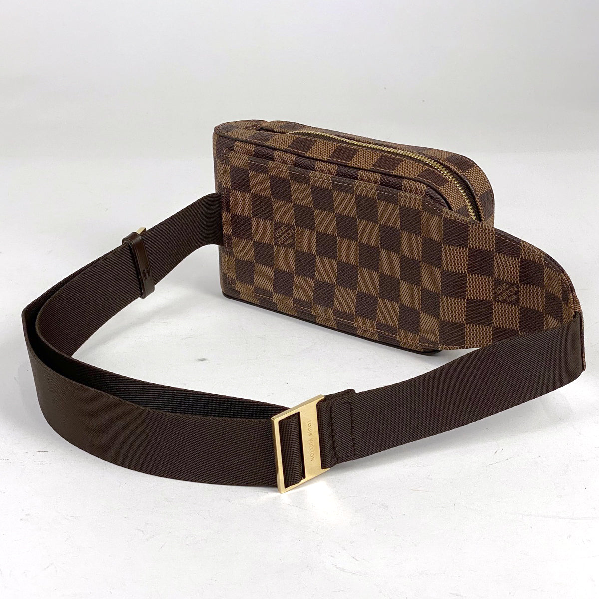 Louis Vuitton Jeronimos Waist Bag Shoulder Bag Body Bag Damier Brown