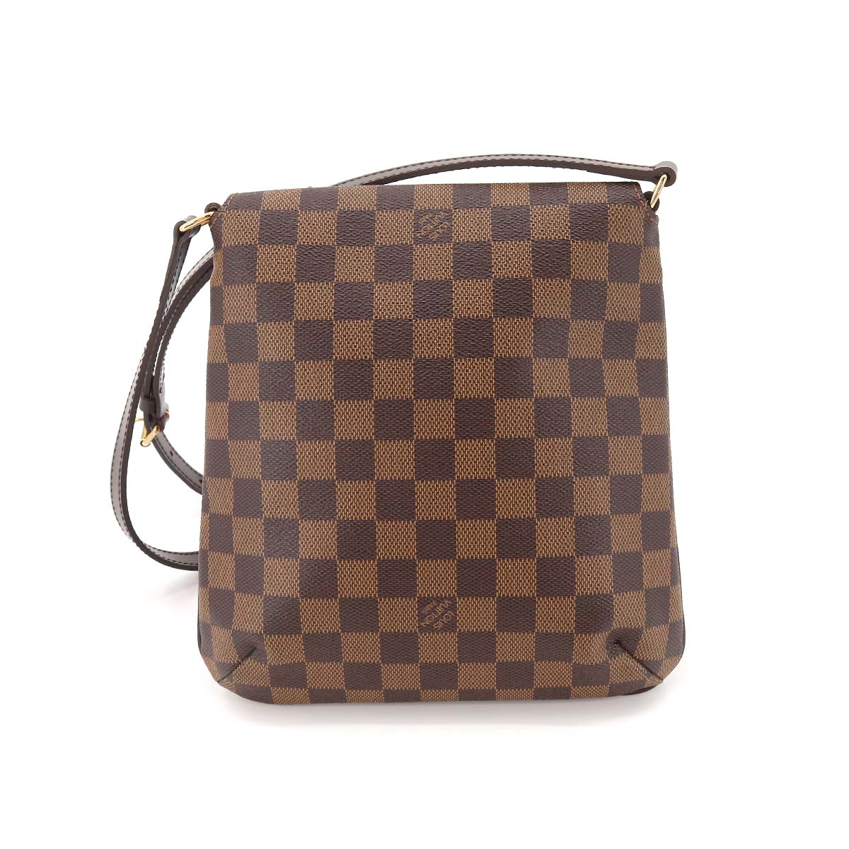 Louis Vuitton Damier M tte Salsa Long Shoulder Bag Ebene Gold Hardware