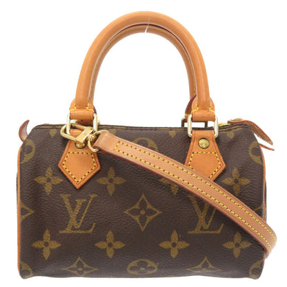 Louis Vuitton Monogram Mini Speedy 2 Way Handbag