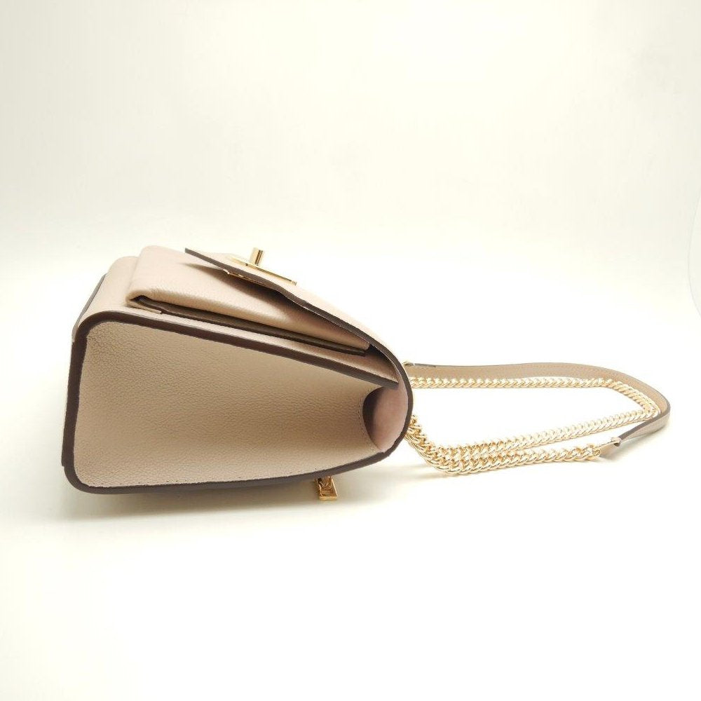Louis Vuitton My Lock Me Chain Shoulder Bag Calf Greige