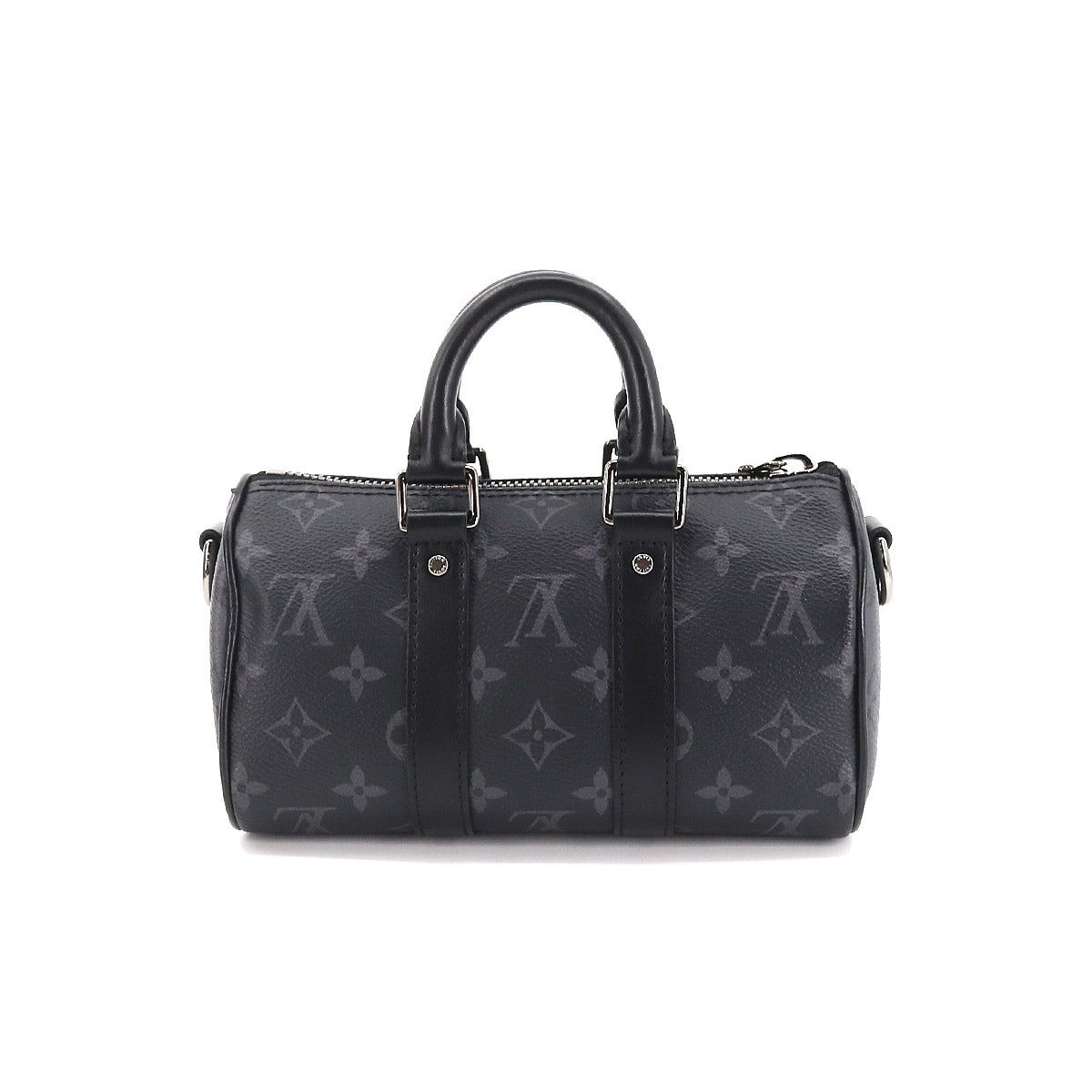 Louis Vuitton Monogram Eclipse Reverse Keepall XS 2 Way Hand Shoulder Bag