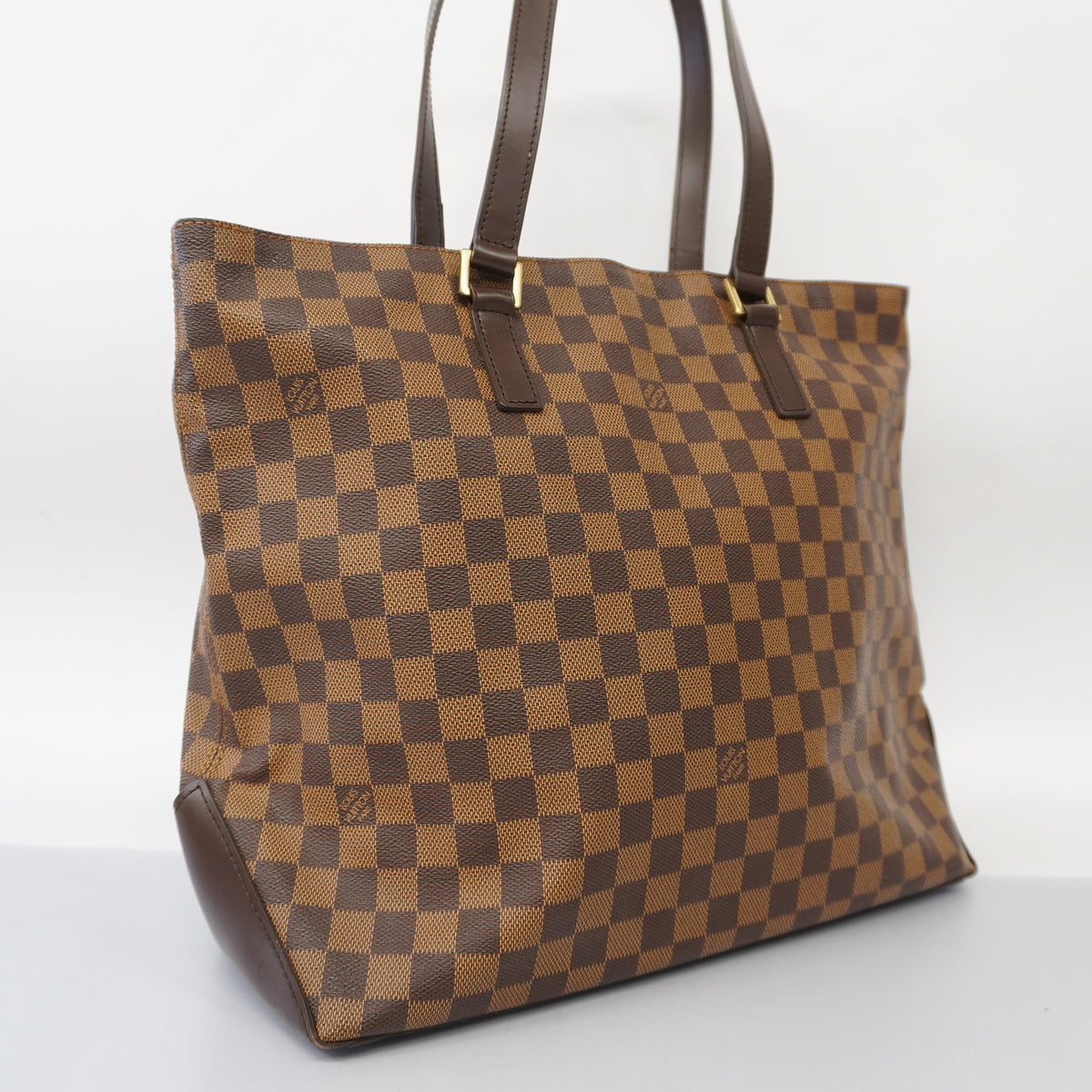 Louis Vuitton Damier Ebene Cabas Mezzo Tote