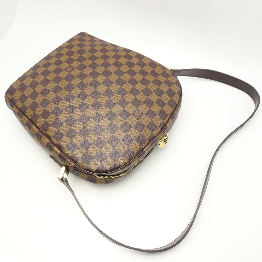 Louis Vuitton  Damier Ipanema GM Ebene Shoulder Bag