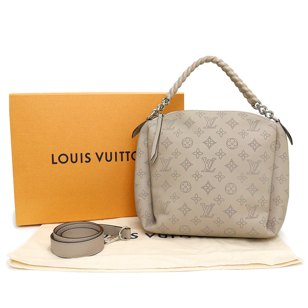 Louis Vuitton Babylon Chain BB Shoulder Bag Monogram Mahina Leather