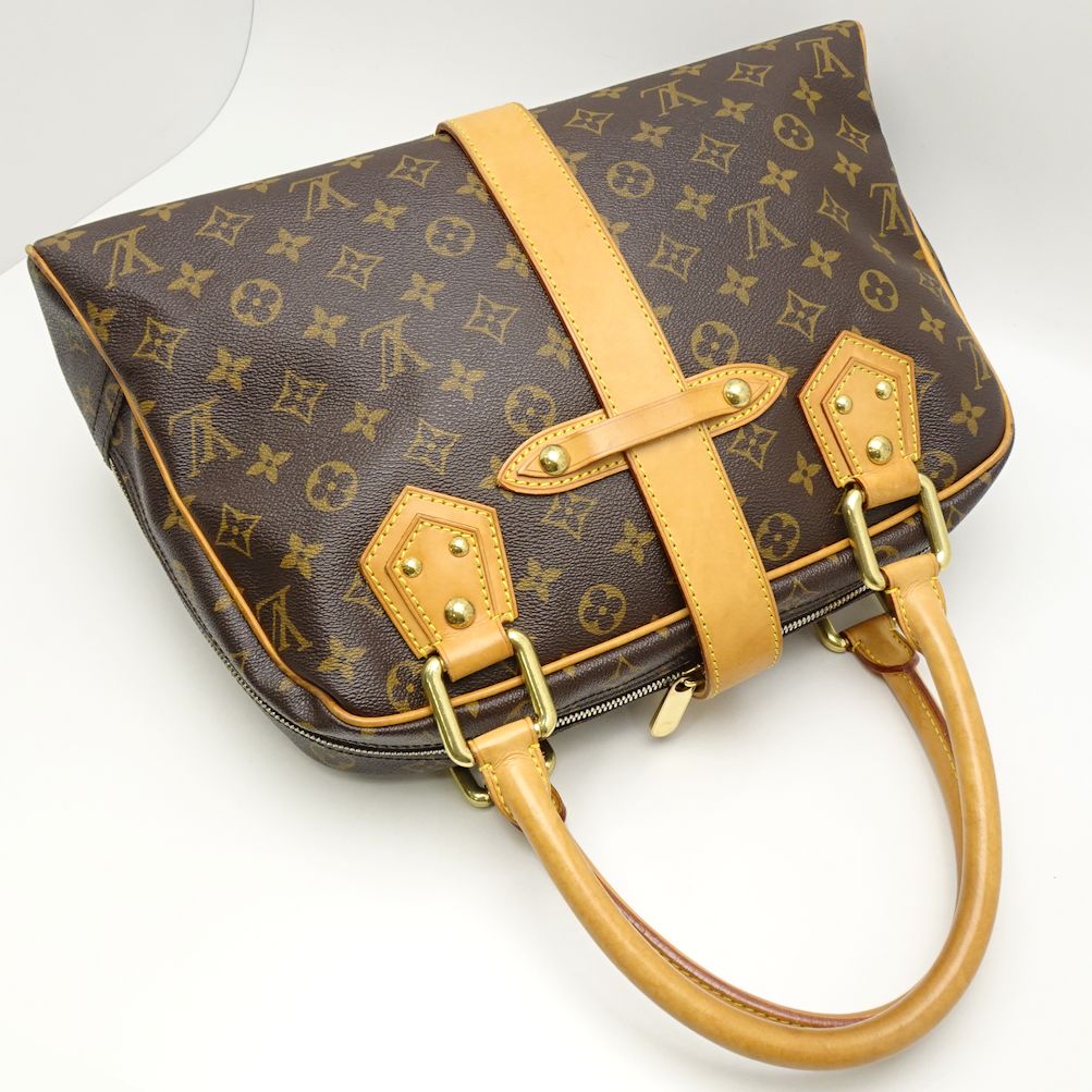Louis Vuitton Monogram Manhattan GM Brown Handbag