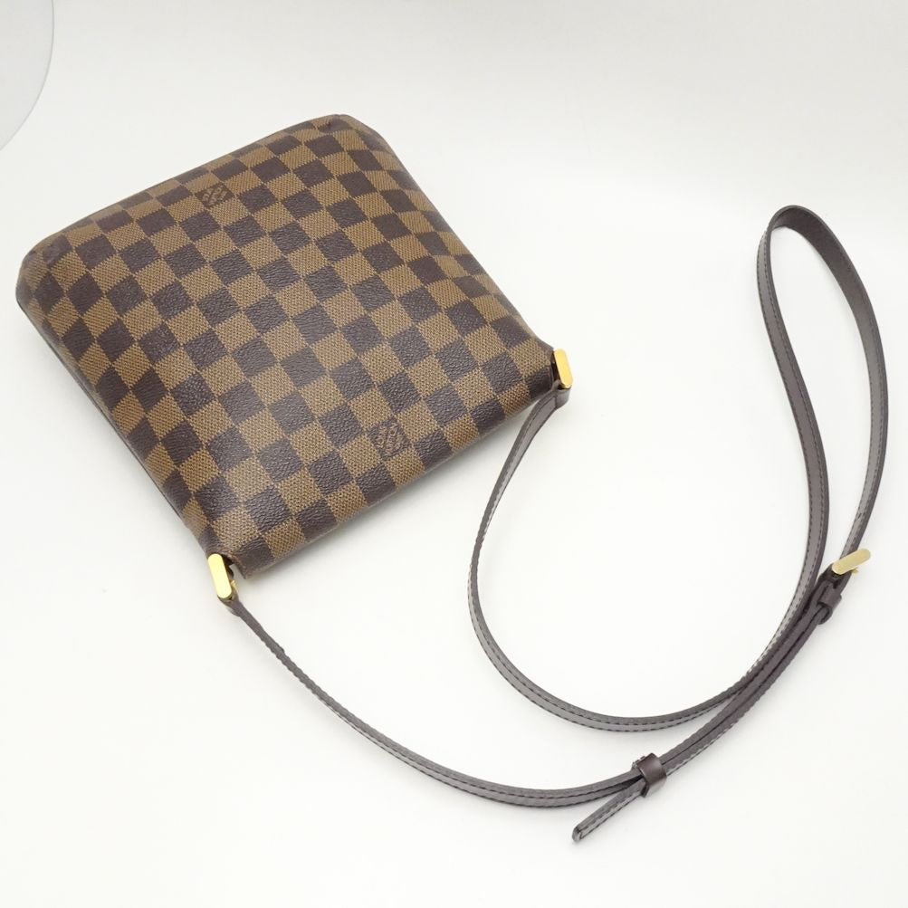 Louis Vuitton  Damier M tte Salsa Ebene Diagonal Shoulder Brown
