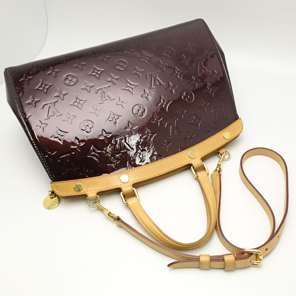Louis Vuitton Vernis Blair MM Amaranto 2WAY Tote Bag