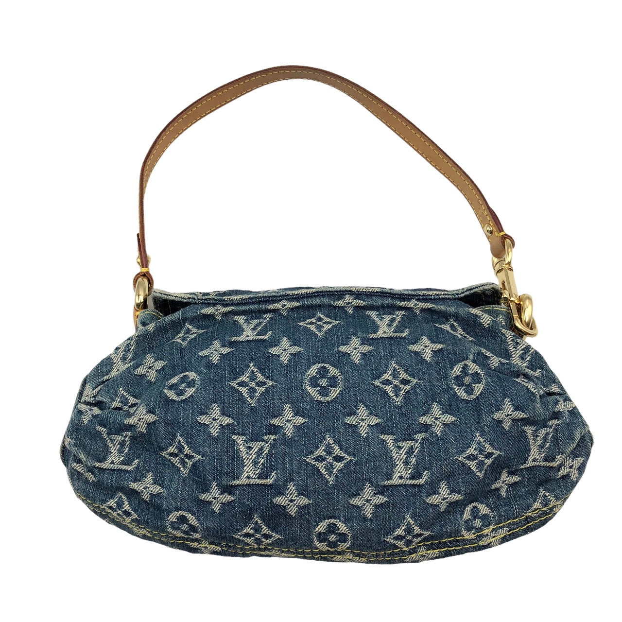 Louis Vuitton Pleaty Monogram Denim Mini Shoulder Bag