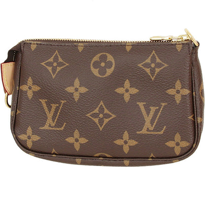 Louis Vuitton Chain Pouch Mini Handbag Monogram