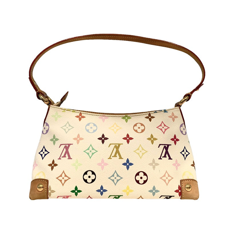 Louis Vuitton  Eliza Multicolor Monogram Shoulder Bag White