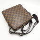 Louis Vuitton Damier Olaf PM Ebene diagonal shoulder bag brown