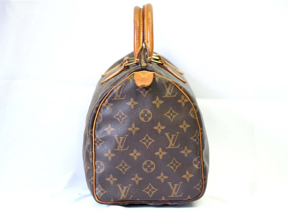 Louis Vuitton Speedy 30 Monogram Brown Handbag