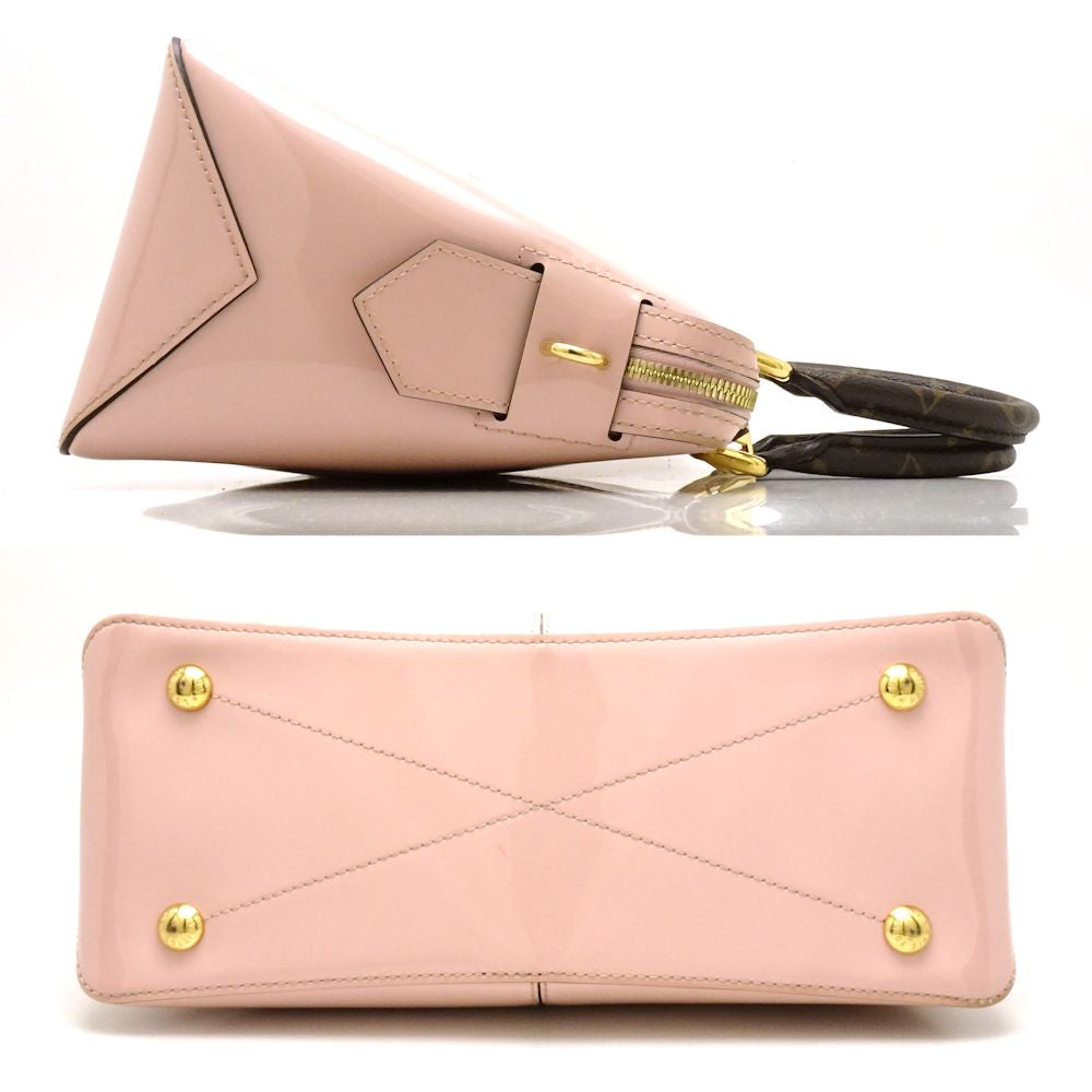 Louis Vuitton Miroir Patent Leather Rose Ballerine Pink 2WAY Bag