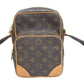 Louis Vuitton Shoulder Bag Amazon Pochette Pvc Leather Brown