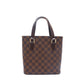 Louis Vuitton Damier Ebene Vavin PM Shoulder Bag Brown