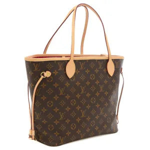 Louis Vuitton Monogram Neverfull MM Tote Bag Pivoine