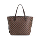 Louis Vuitton Damier Neverfull MM Tote Bag Ebene Cerise Brown Gold Hardware