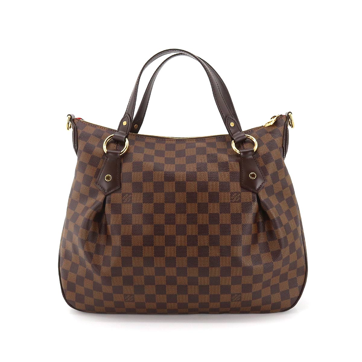 Louis Vuitton Damier Evora MM 2 Way Hand Shoulder Bag Ebene