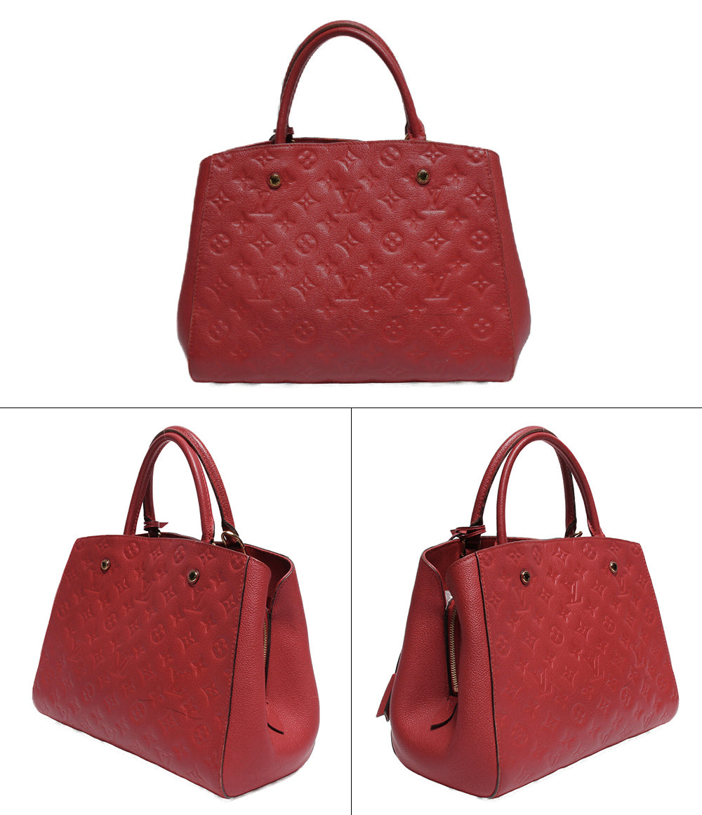 Louis Vuitton 2way Handbag Montaigne MM Monogram Empreinte