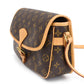 Louis Vuitton Sologne Crossbody Shoulder Bag Monogram