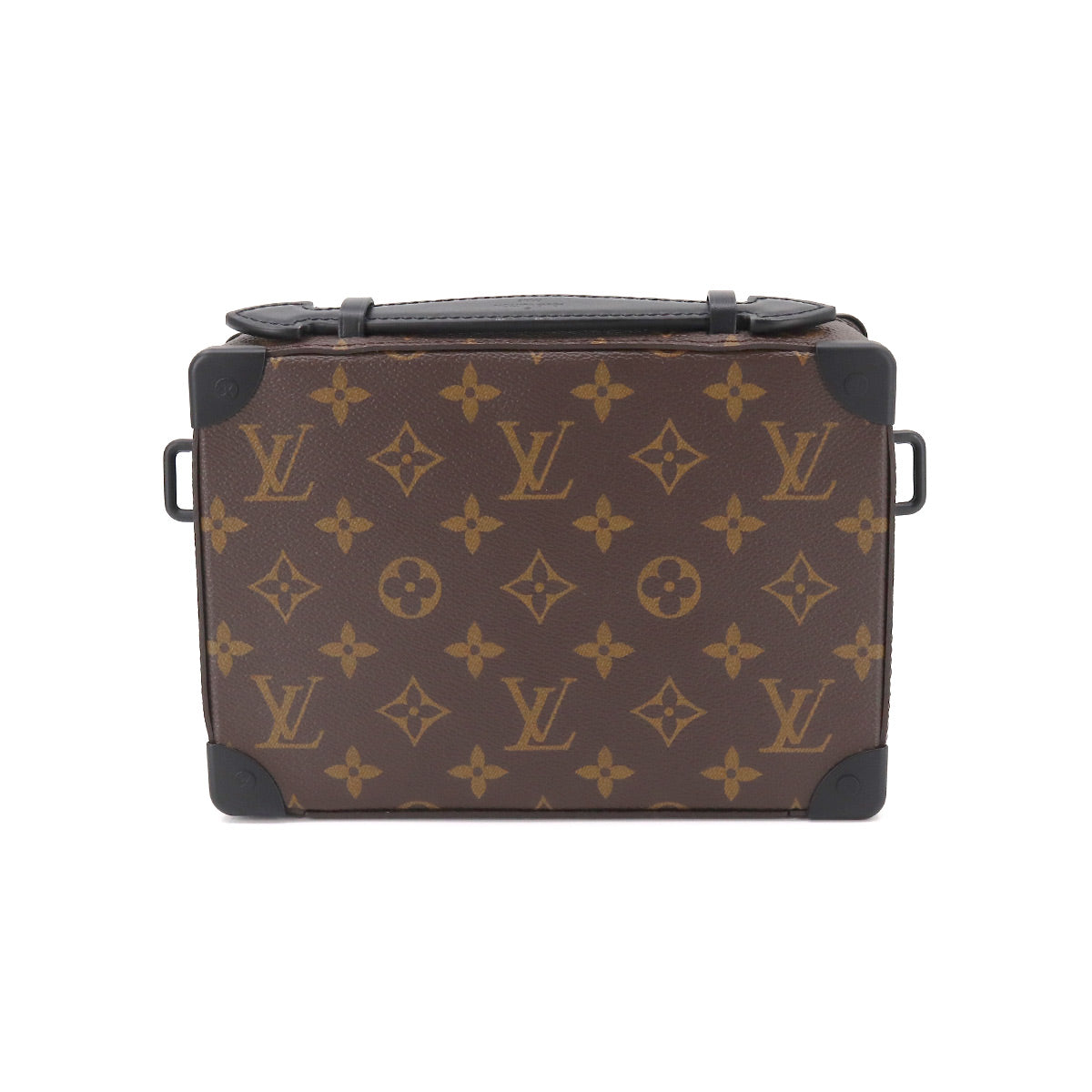 Louis Vuitton Monogram Macassar Handle Soft Trunk Shoulder Bag