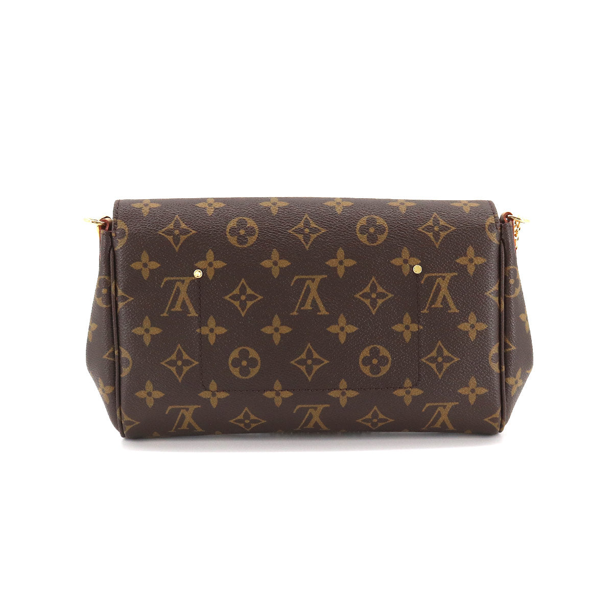 Louis Vuitton Monogram Favorite MM 2 Way Hand Shoulder Bag Brown