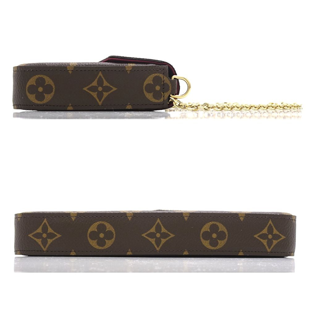Louis Vuitton Pochette Felicie Shoulder Bag Monogram