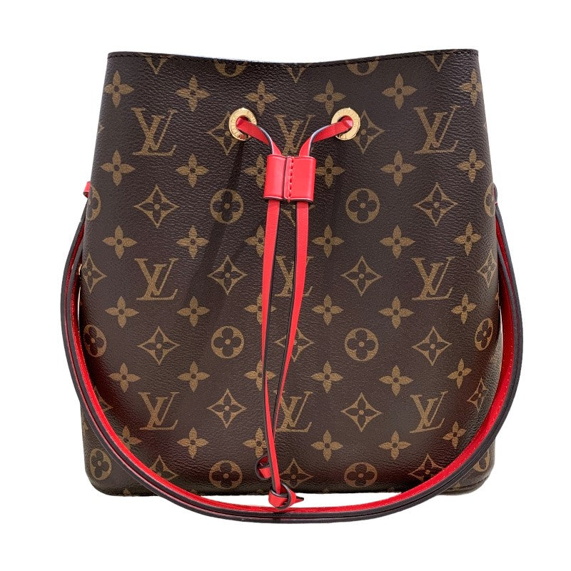 Louis Vuitton Neonoe Monogram Red Shoulder Bag