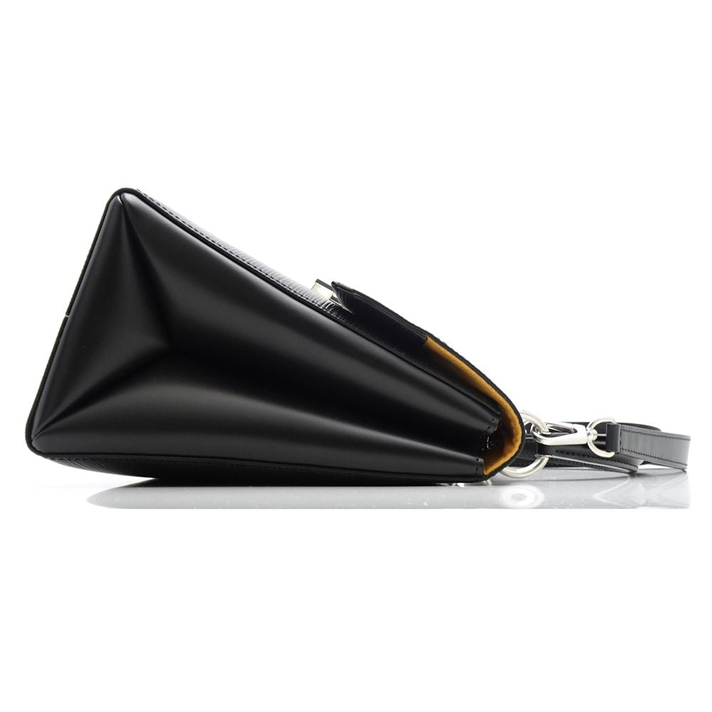 Louis Vuitton Epi Grenelle MM Noir Handbag Black
