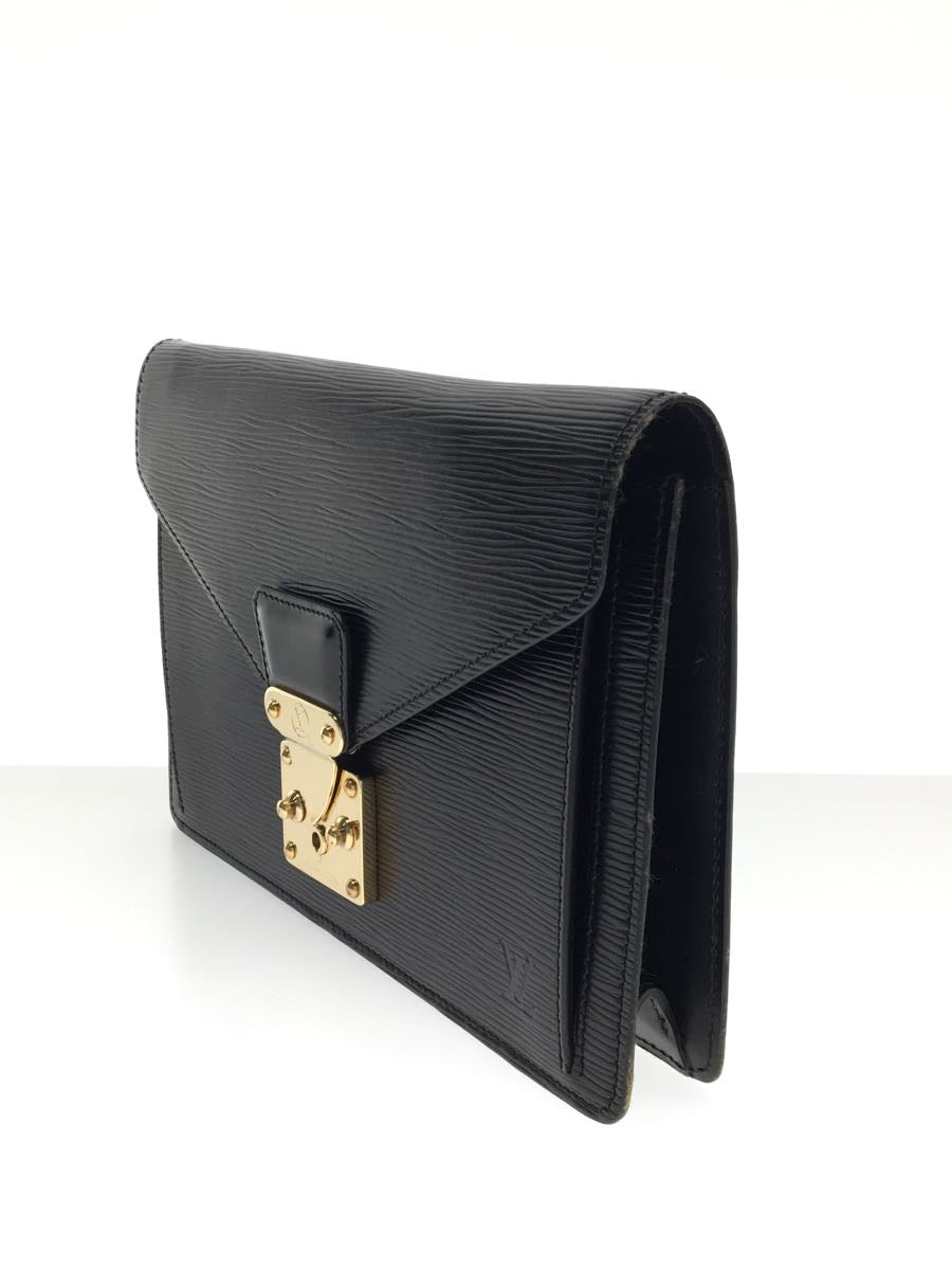 Louis Vuitton Pochette Dragonne Epi Black